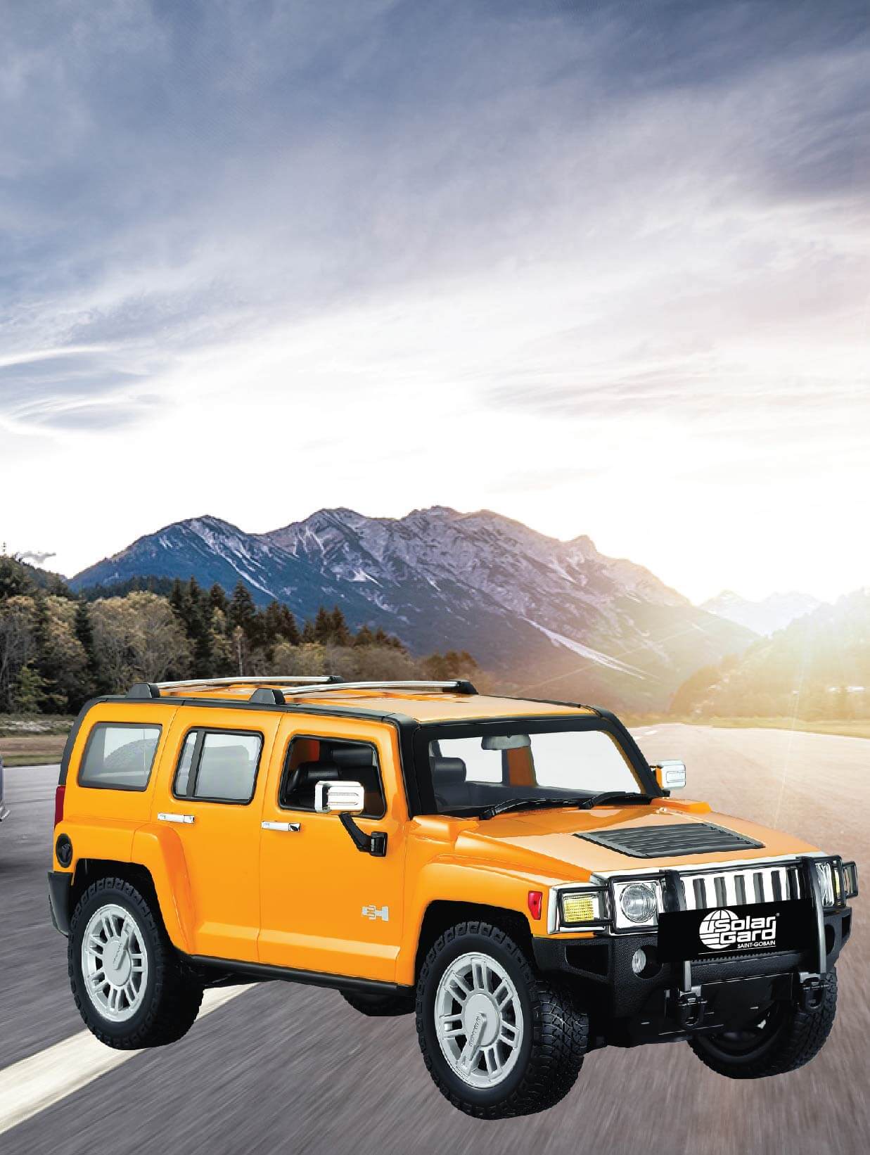 Armorcoat® Safety Film rejects significantly more heat than ordinary films, keeping your car or building internal atmosphere cooler.